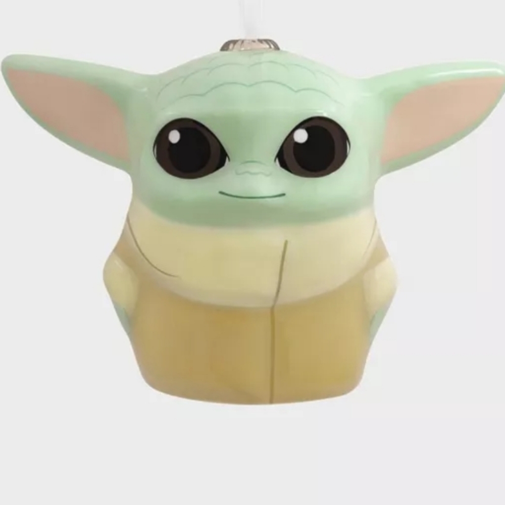 Hallmark decoupage baby yoda ornament